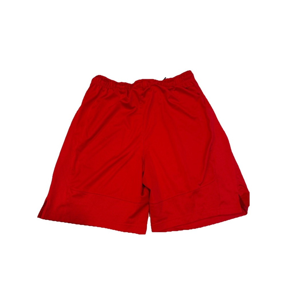 Vintage 90s‎ NIKE Basketball Shorts Razzle Dazzle Mesh Red Men's LARGE - Picture 4 of 4